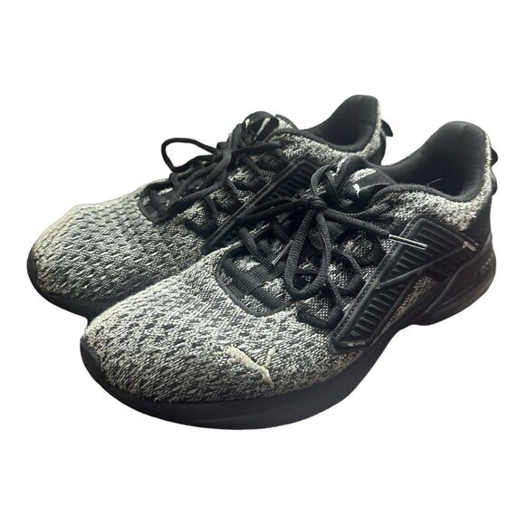 PUMA Men’s Cell Rapid Hyperwave Black/White Mesh Canvas Size 9.5 - Picture 2 of 8